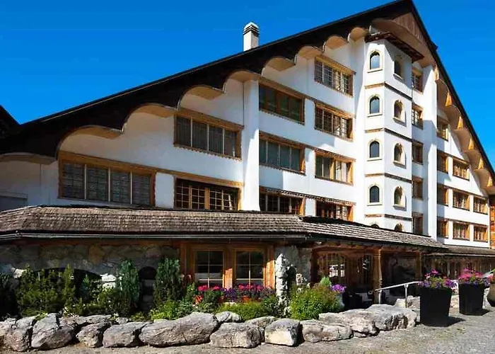 Lägenhet Beau Avec Piscine Et Terrasse A Montana Crans-Montana